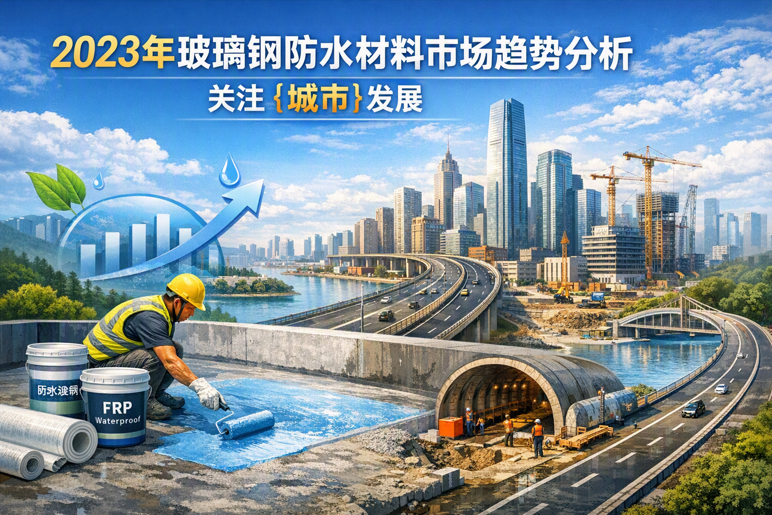 2023年玻璃钢防水材料市场趋势分析,关注 六安 发展